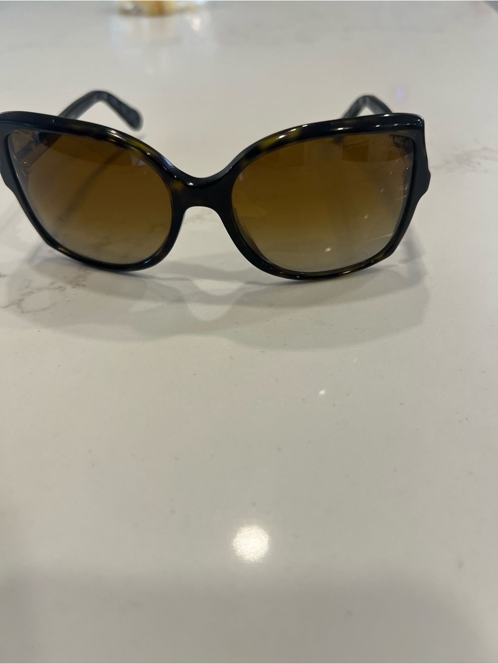 CHANEL Brown Gradient Lens Women's Sunglasses